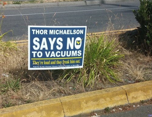 vacuum cleaner defense league, Thor Michaelson